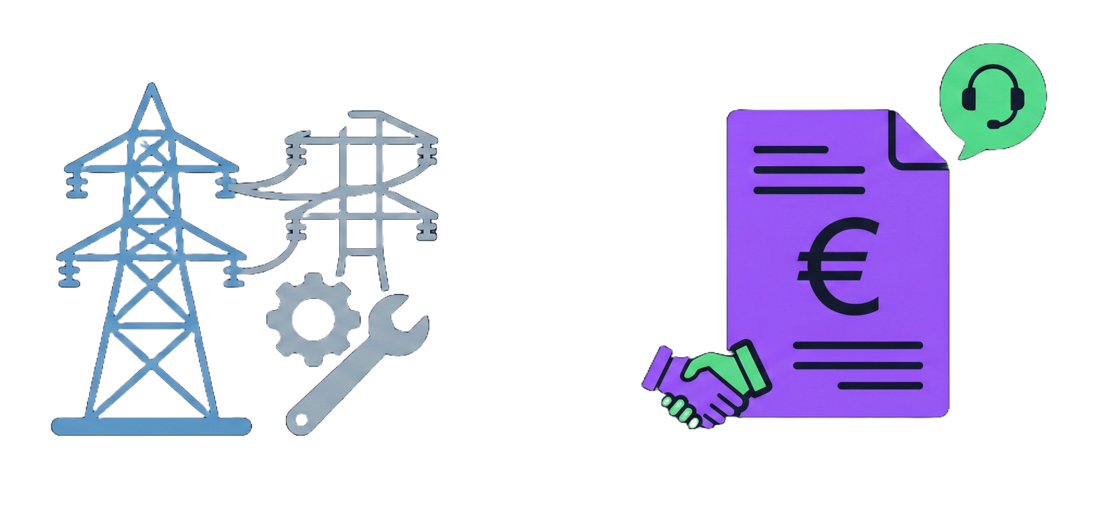 Diferencias clave entre comercializadora y distribuidora eléctrica